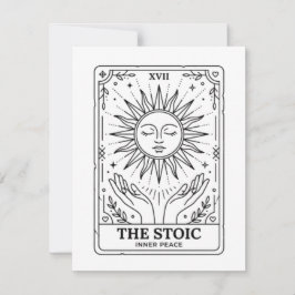The Stoic Tarot Card Anteckningskort