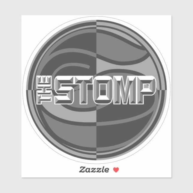 The STOMP Subdued Sticker Klistermärken (Ark)