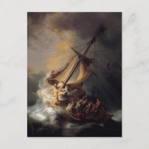 The-Storm-on-the-Sea-of-Galileo-by-Rembrandt Vykort