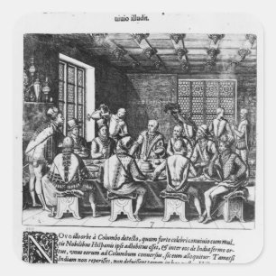 The Story of the Egg of Christopher Columbus Fyrkantigt Klistermärke