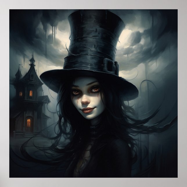 The Strange Girl Poster (Framsidan)