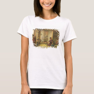 The Stray Shuttlecock (olja på arbetsyta) Tee Shirt