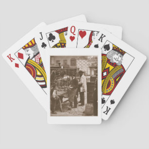 The Street Locksmith, från 'Street Life in London' Casinokort
