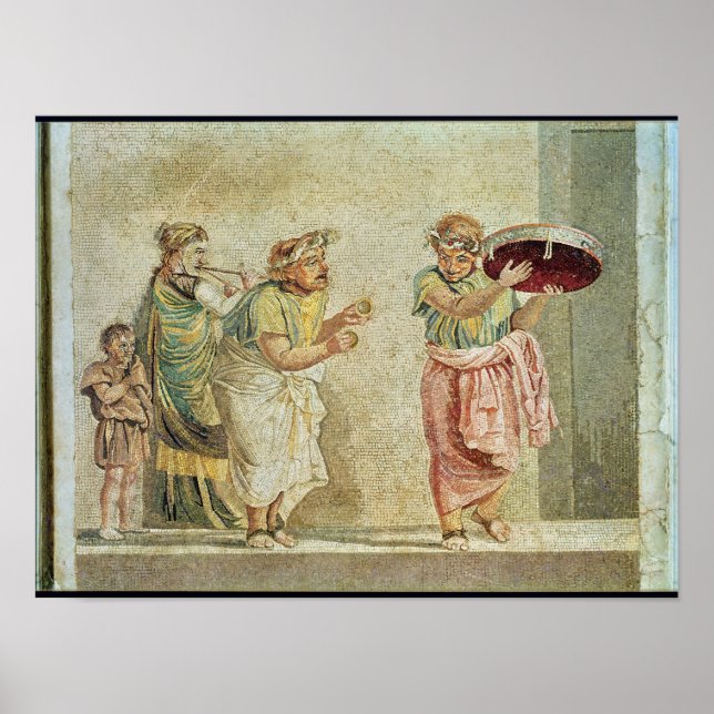 The Street Musician, c.100 BC Poster (Framsidan)