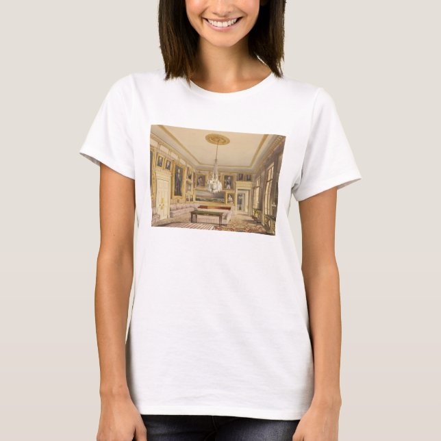 The Stripe Teckning Room, Apsley House, 1853 (prin T-shirt (Framsida)