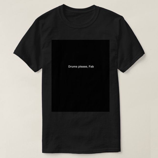 The Strokes Drums please, Fab Graphic T-Shirt (Design framsida)