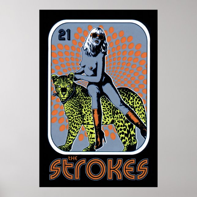 The Strokes US Promo Affisch Print 1 (Framsidan)