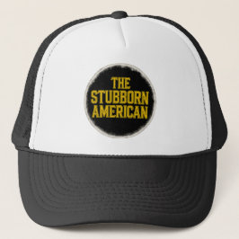 The Stubborn American Bold Emblem Hat Keps
