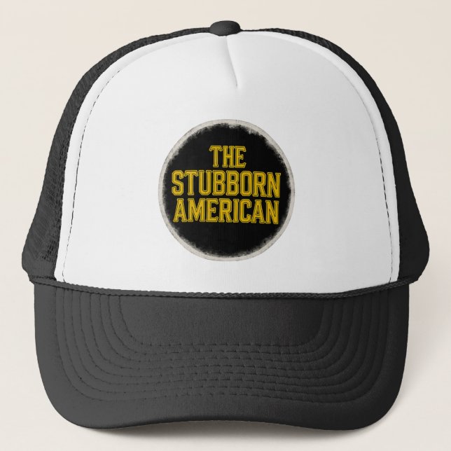 The Stubborn American Bold Emblem Hat Keps (Framsida)