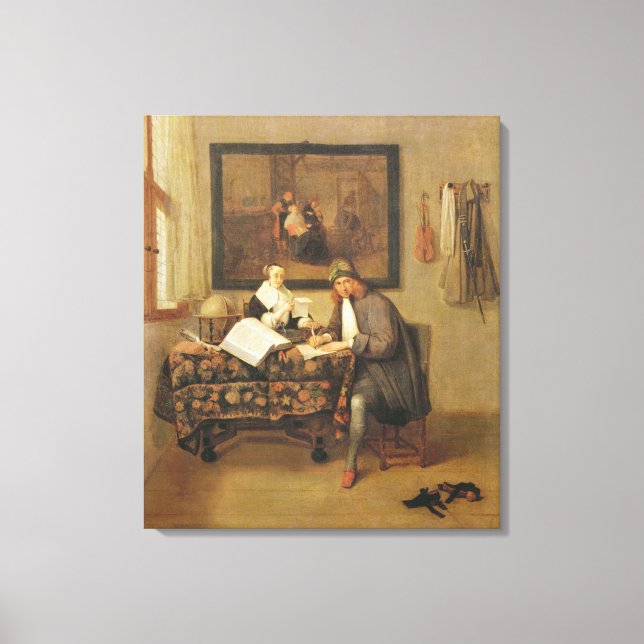 The Studious Life, 1662 Canvastryck (Framsida)