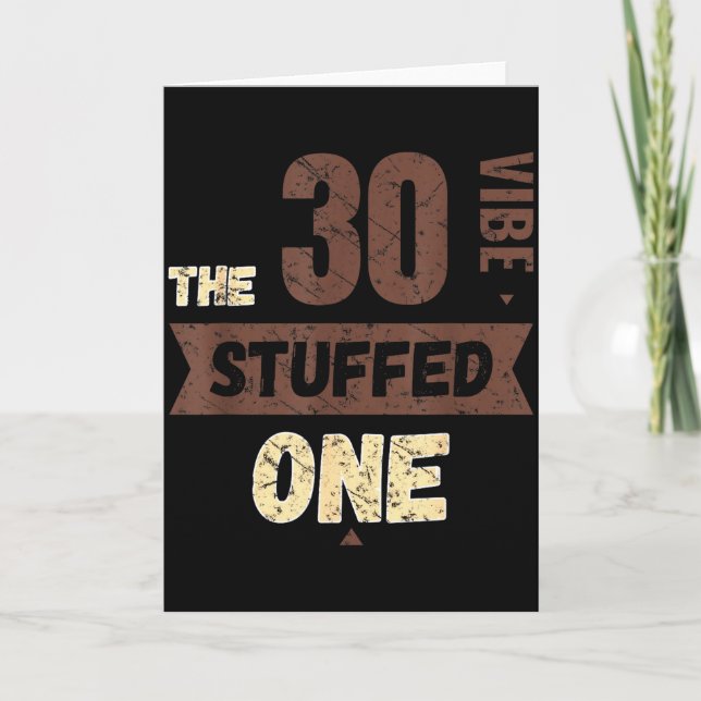 The Stuffed One _ Fall Family Couple Friends – Vib Kort (Framsida)