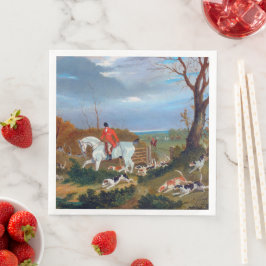 The Suffolk Hunt 1833 Rävjakt Pappersservett
