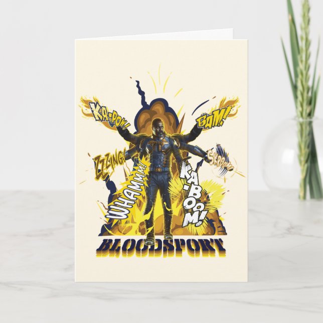 The Suicide Squad | Bloodsport Action Graphic Kort (Framsida)