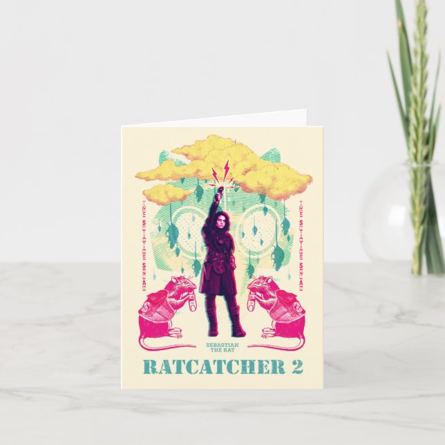 The Suicide Squad | Ratcatcher 2 Illustration Anteckningskort (Framsida)