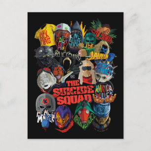 The Suicide Squad   Stiliserade Avatarer Vykort