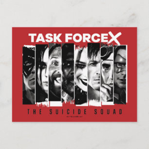 The Suicide Squad Task Force X Vykort