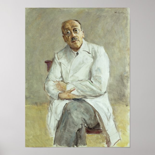 The Surgeon, Ferdinand Sauerbruch, 1932 Poster (Framsidan)