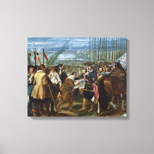 The Surrender of Breda, 1625, c.1635 Canvastryck (Framsida)