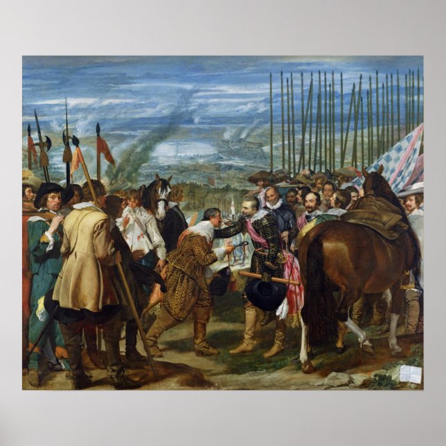The Surrender of Breda, 1625, c.1635 Poster (Framsidan)