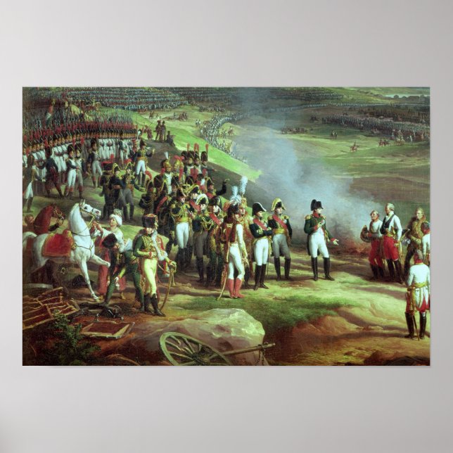 The Surrender of Ulm, Napoleons detaljer, 1815 Poster (Framsidan)