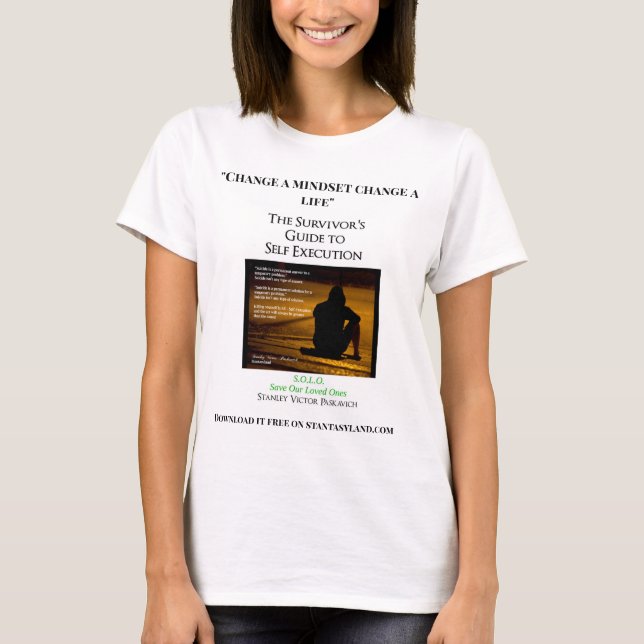 The Survivor's Guide to Self Execution T Shirt (Framsida)