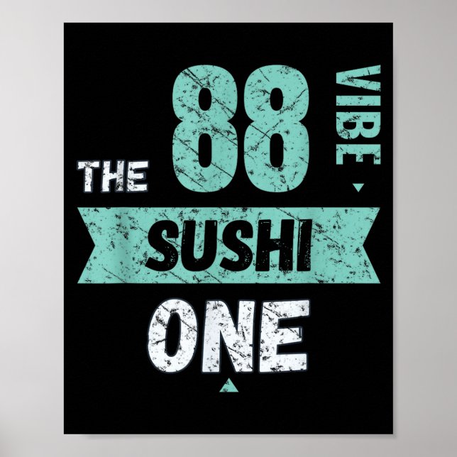 The Sushi One _ Matching Family Couple Friends – V Poster (Framsidan)