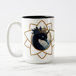 The Swan Who Guards the Moon. Två-Tonad Mugg