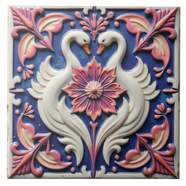 The Swanflower Covenant Kakelplatta (Framsidan)