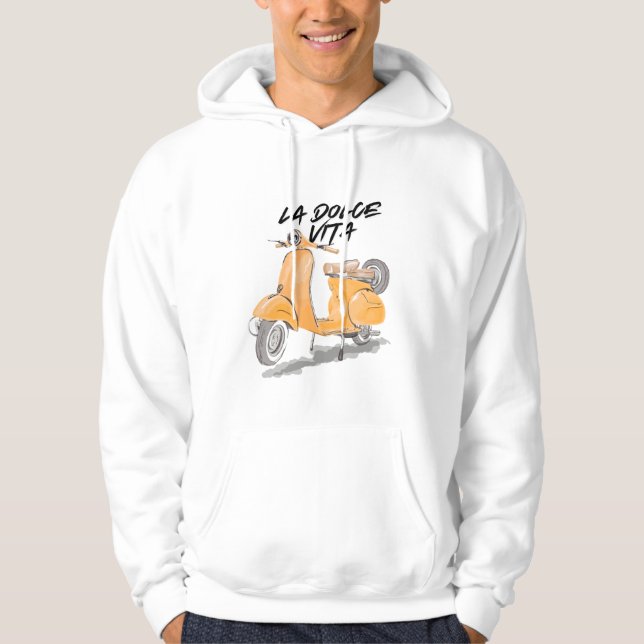 THE SWEET LIFE MOTORCYCLE HOODIE (Framsida)