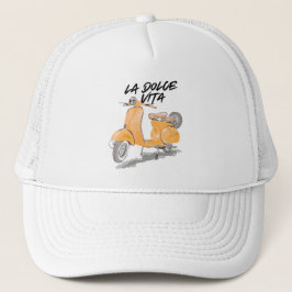 THE SWEET LIFE MOTORCYCLE Trucker Hat Keps