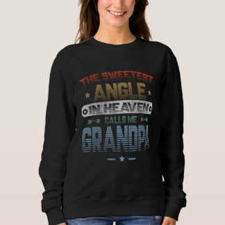 The Sweetest Angle In Heaven Calls Me Grandpa Angl T Shirt