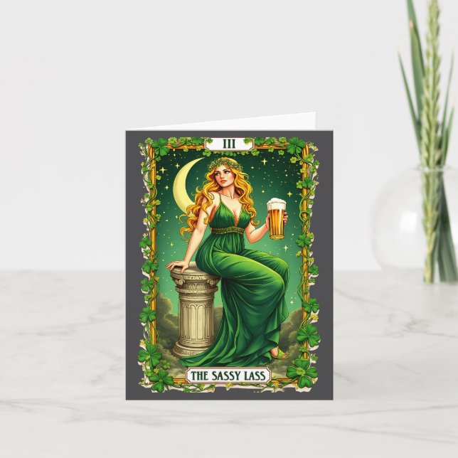The Sy L Elegant Tarotkort St Patrick’s Day  Kort (Framsida)