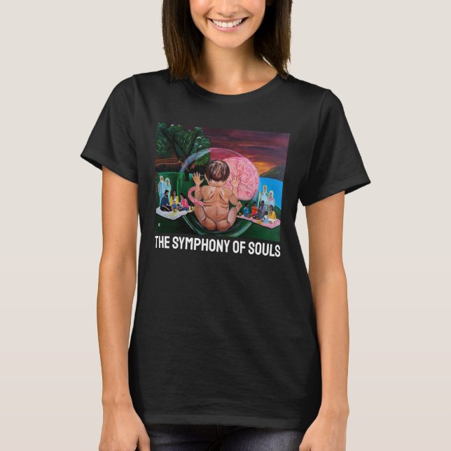 The Symphony of Souls målning av Alfred Fox T Shirt (Framsida)
