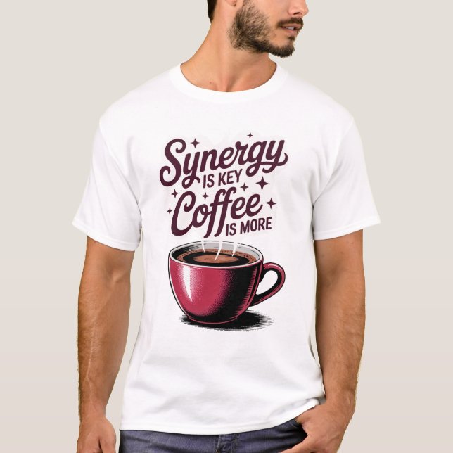 The Synergy Survival Guide T-Shirt (Framsida)