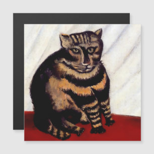 “The Tabby” av Henri Rousseau Magnetisk Inbjudningskort
