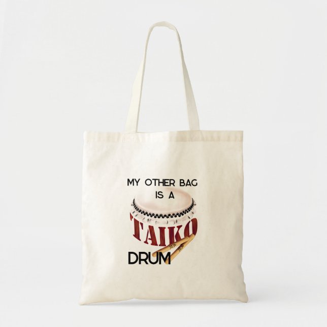 The Taiko Tote - double sided edition Tygkasse (Framsidan)