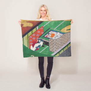 The Tale of Genji, Tawaraya Sotatsu Fleecefilt