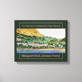 The Talle Gaard (Talla Farm) '78 MEJP Fine Art Canvastryck