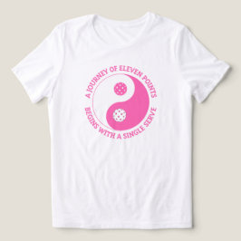 The Tao of Pickleball | Rolig Yin Yang Pickleball T Shirt