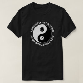 The Tao of Pickleball | Rolig Yin Yang Pickleball T Shirt