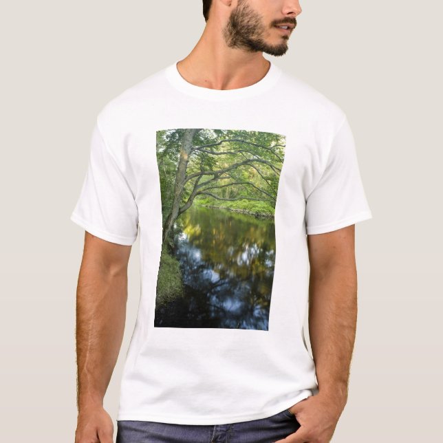 The Taunton River i Bridgewater, Tee Shirt (Framsida)