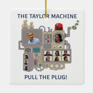 The Taylor Machine Julgransprydnad Keramik