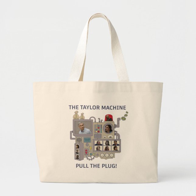 The Taylor Machine Jumbo Tygkasse (Framsidan)