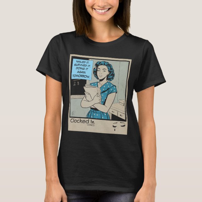 The Teacher Life T Shirt (Framsida)