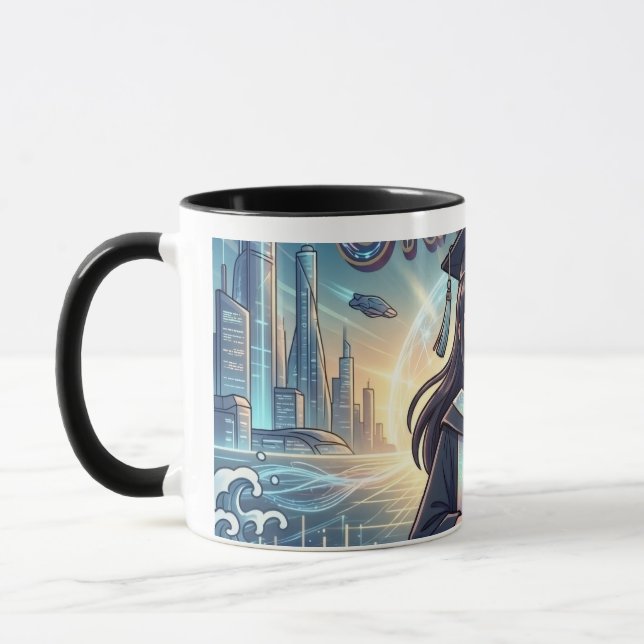 The "Tech-Savvy" Student (Focus on Innovation) Mugg (Vänster)