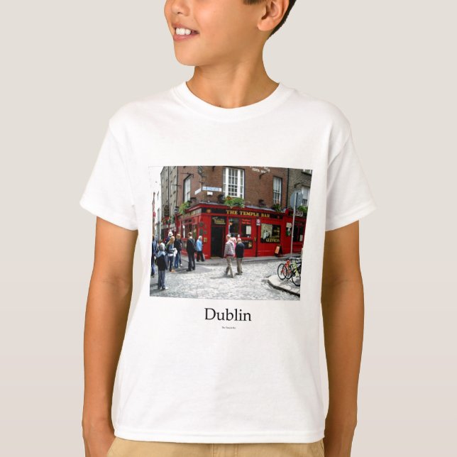 The Temple Bar, Dublin, Ireland T-shirt (Framsida)