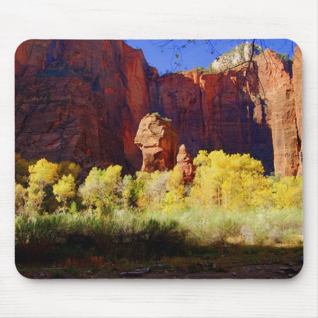 The Temple of Sinawava, Zion, Mousepad Musmatta (Framsidan)