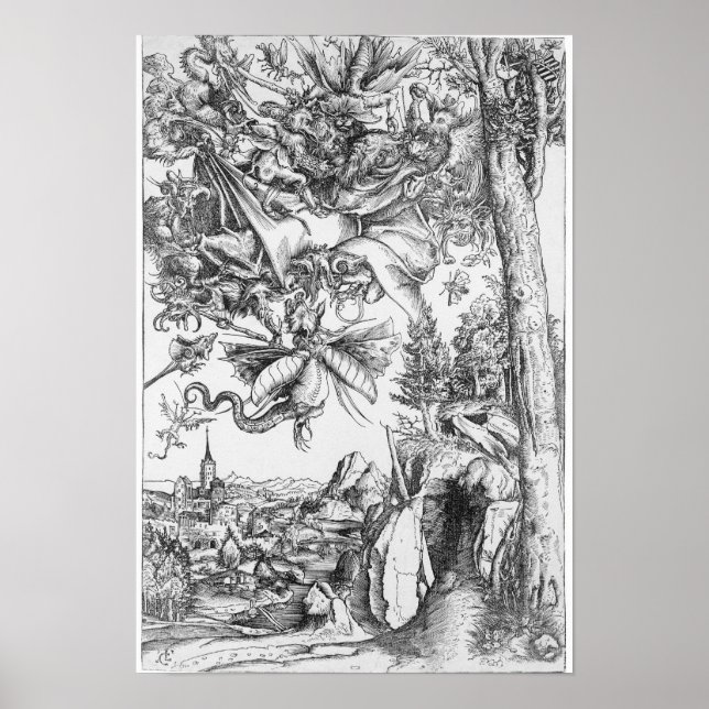 The Temptation of St.Anthony, 1506 Poster (Framsidan)