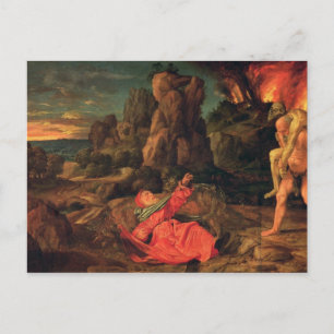 The Temptation of St. Anthony, 1530 Vykort