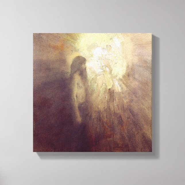 The Temptation of St. Anthony, 1883 Canvastryck (Framsida)